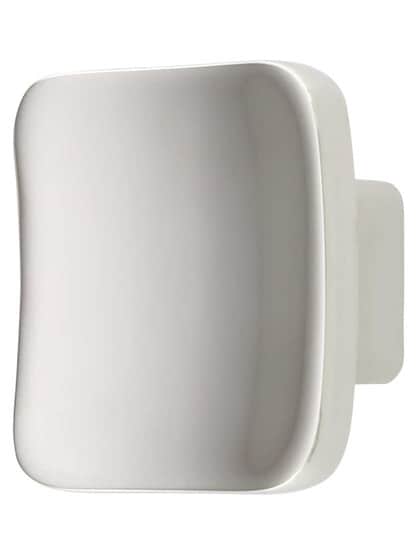 Basin Cabinet Knob - 1 1/4 inch Width in Polished Nickel.